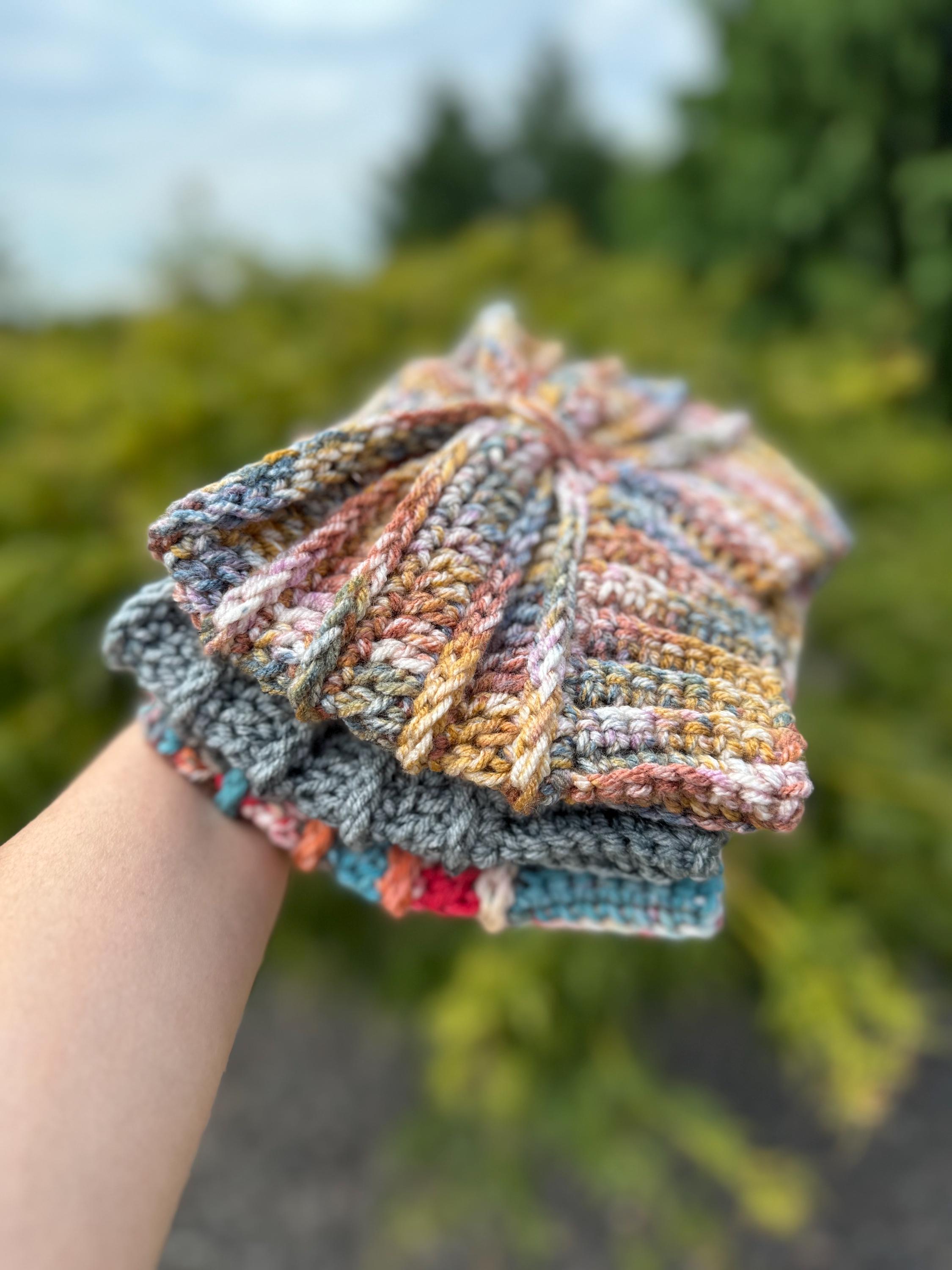 Crochet Ear Warmer / Crochet Headband / Womens Winter Headwear / Winter