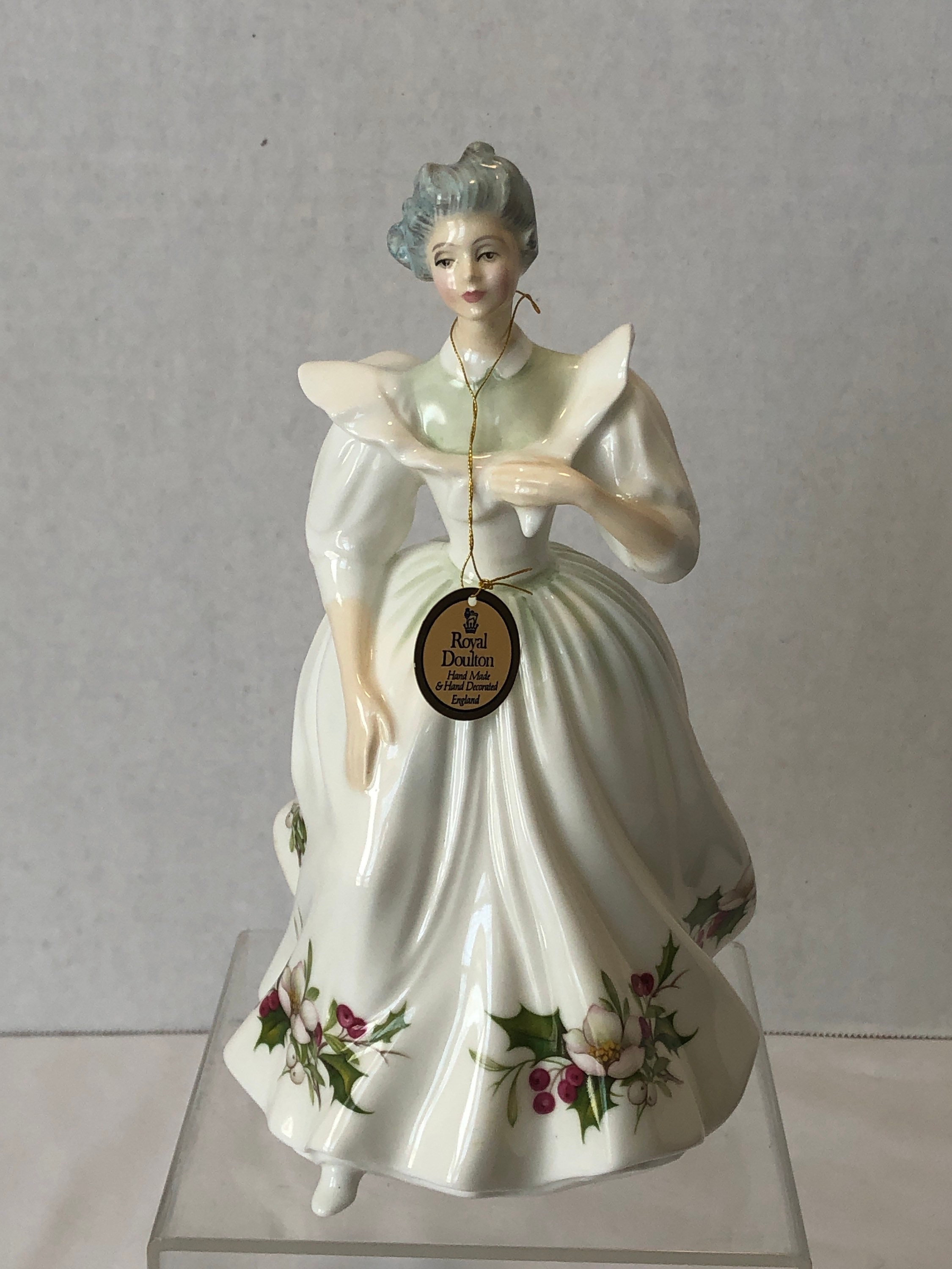 Vintage Royal Doulton Figurine Of The Month December HN 2696 Etsy