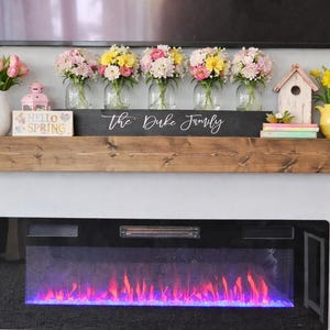 3d Personalized centerpiece box - Mason Jar Box - Table Decor - Dining decor - Kitchen Decor - Mantle decor - Kitchen Island Decor