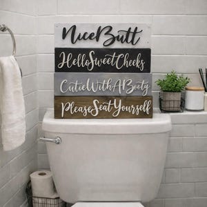 3D Personalized Rustic Toilet Paper Holder - Farmhouse Bathroom Decor - Wooden Box - Bathroom Storage - Toilet Paper Box