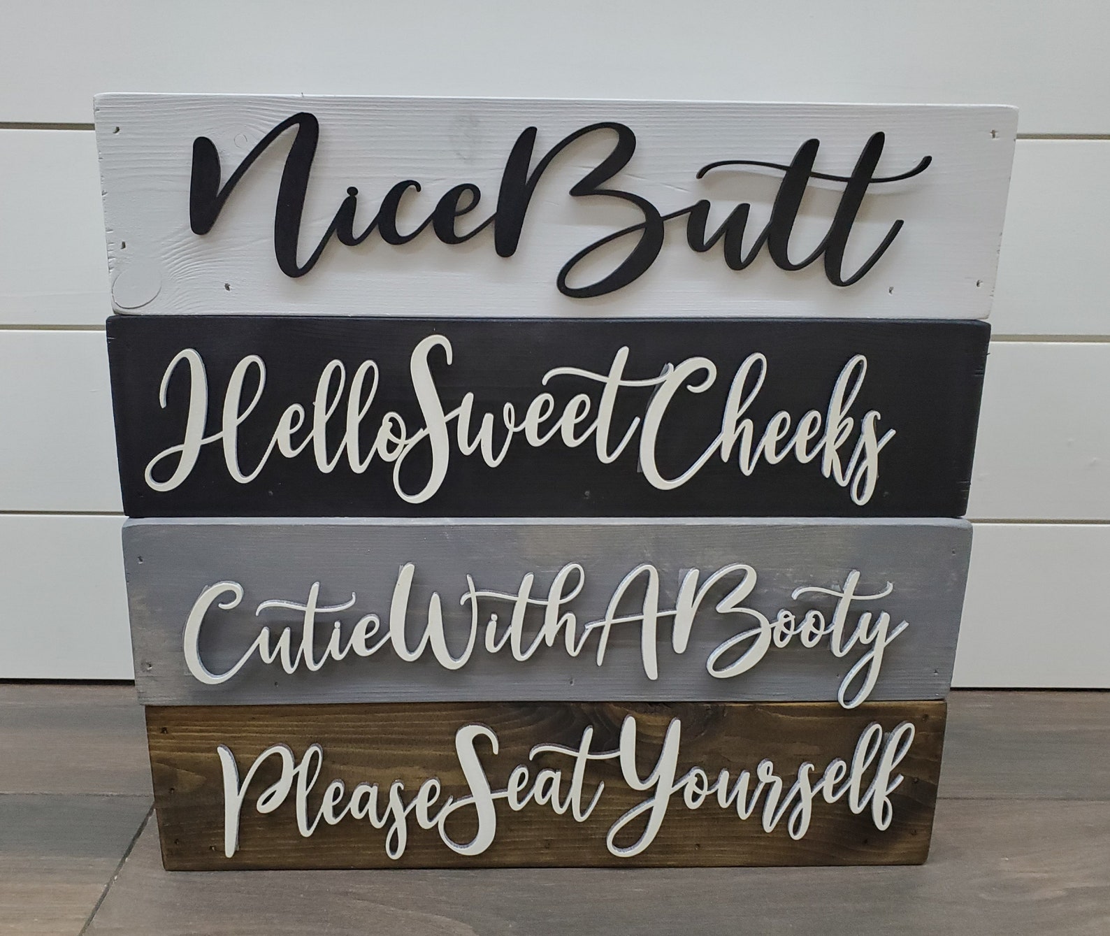 3d Hello Sweet Cheeks Box Toilet Box Bathroom Storage Etsy