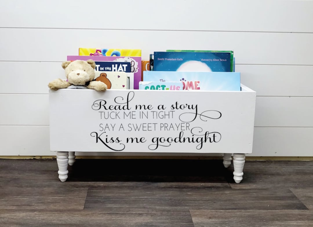 Read Me A Story Tuck Me In Tight Book Bin Book Storage Books Toy Read me a story tuck me in tight book bin book storage books toy