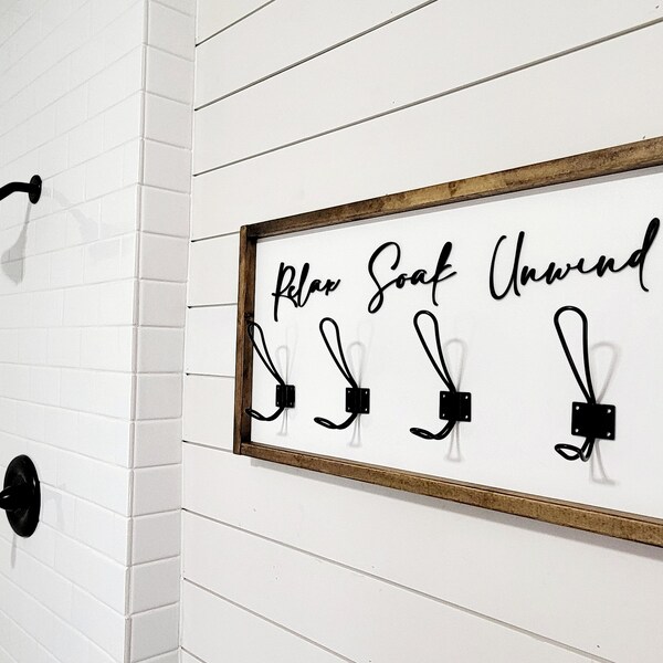 Rustic Towel Hooks Etsy