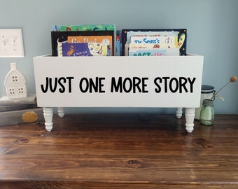 Child book Storage, library, baby Shower Gift, baby boy gift, baby girl gift, Book Organizer, child bookcase, teacher gift