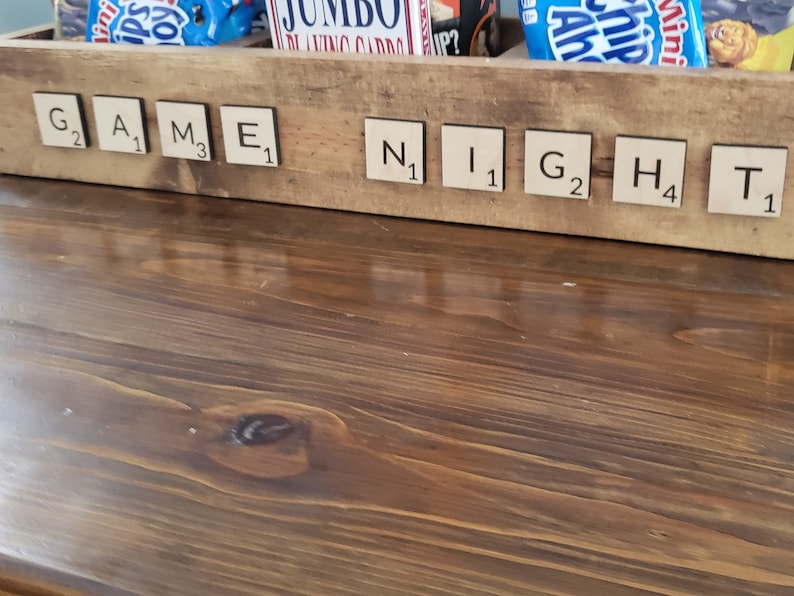 3D Game Night Box Game Storage Box Gift Box Family Night Etsy