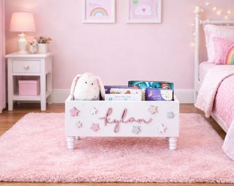 Baby shower gift basket, Personalized baby Gift, Nursery decor Basket, Baby name Gift storage baby girl gift, baby boy gift