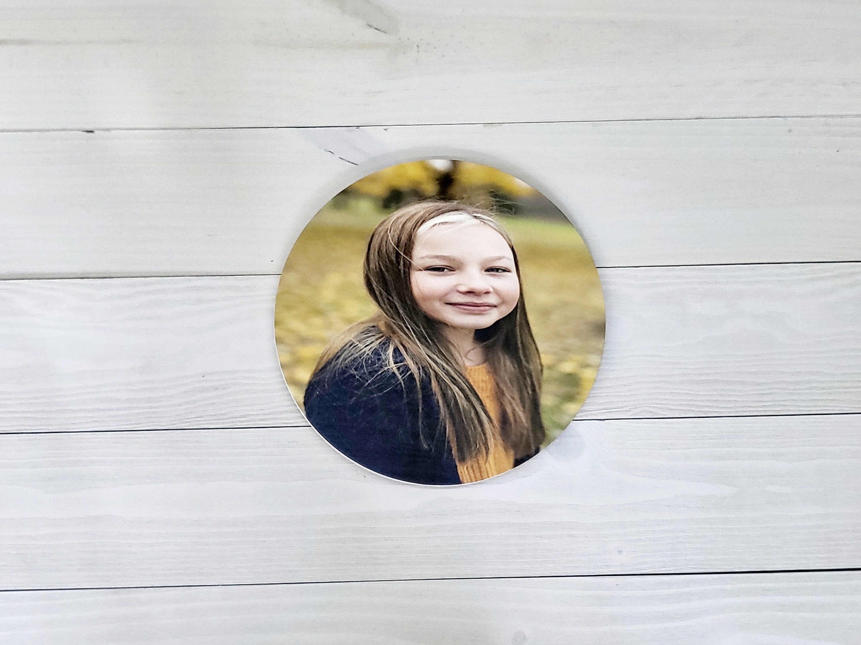Custom Wood Photo Round Picture Printed on Wood Picture or - Etsy