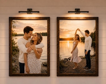 Wood Framed Prints, Framed Photo, Large Wood Photo, Family Photos, Custom Photos, Wedding Photo, Wedding Gift, Farmhouse Wedding Decor