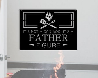 Letrero divertido para papá, regalos para papá, letreros para la cueva del hombre