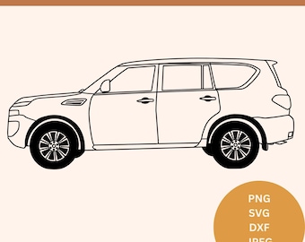 Y62 Nissan Patrol SVG Y62 PNG download nissan patrol dxf Y62 SVG file instant download Y62 patrol vector graphic Y62 clipart printable