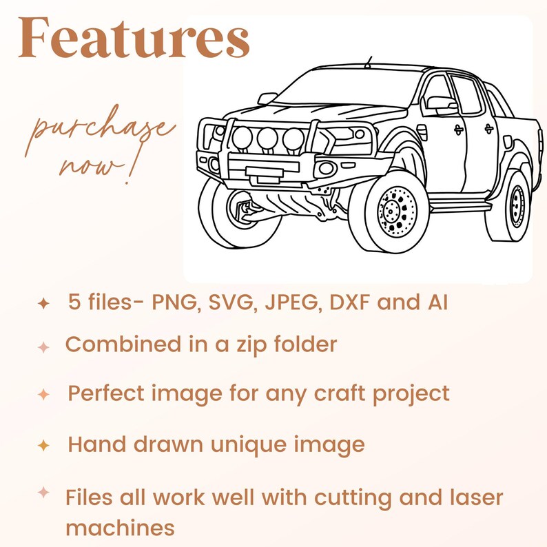 Ford Ranger SVG Ranger Laser File Ford Ranger Truck Laser File Dxf Ford ...