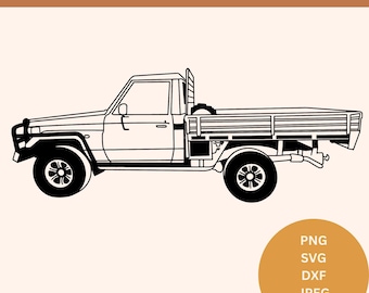 75 series land cruiser svg 75 series png land cruiser 75 vector toyota 75 series dxf file 75 series laser file printable 75 series drawing