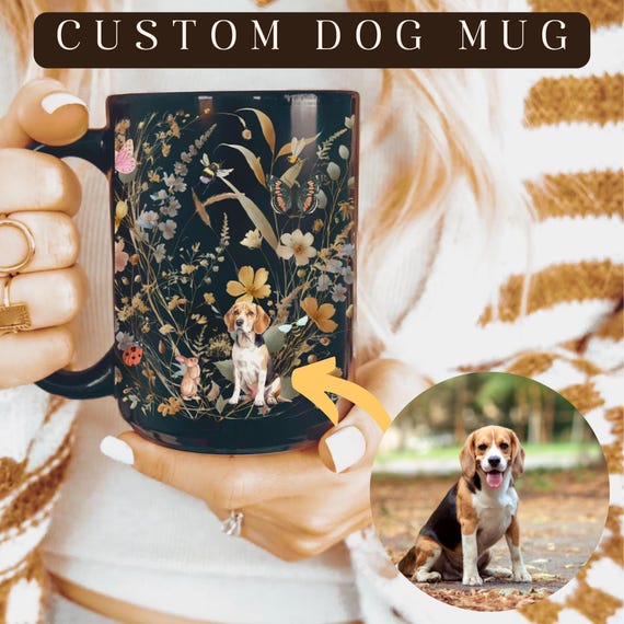 Dog Mom Mug – Custom Dog Gift, Personalized Dog Mug, Dog Lover