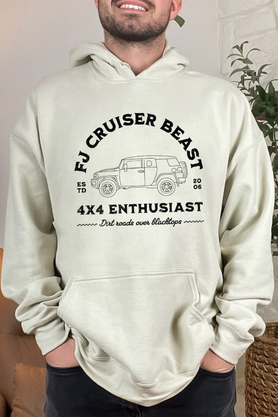 Toyota land cruiser hoodie hotsell