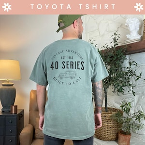 retro 40 series tshirt land cruiser shirt vintage land cruiser tee vintage fj40 tshirt gift land cruiser gift him shirt men FJ40 Dad Shirt