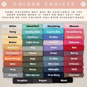 the color choices for a bed sheet set