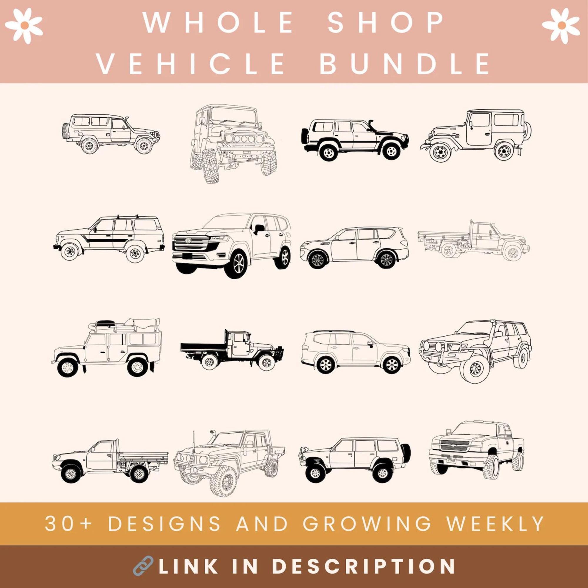 FJ Cruiser Svg FJ Cruiser Toyota Png Land Cruiser FJ Cruiser Vector ...