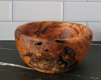 Cherry Burl Bowl