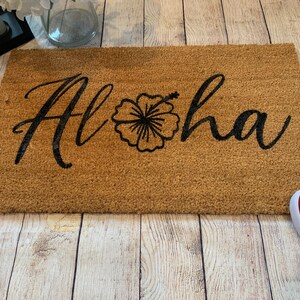 Aloha welcome mat