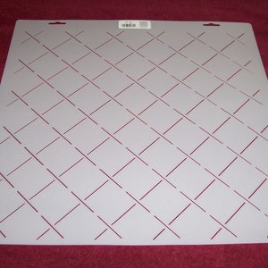 2" Grid Stipple Quilt Stencil (779) 17" x 17"