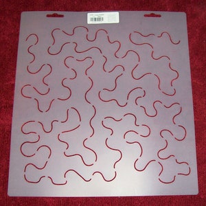 11" Large Quilt Stencil Stipple (QC# 1018)