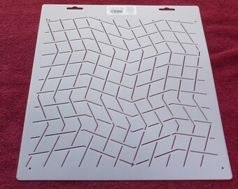 Matrix Maze  Background Quilt Stencil (QC# DAY104)