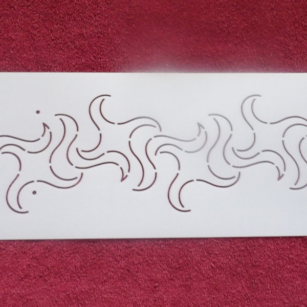 3.5" Twister Border  Quilt Stencil ( QC#MH4001)