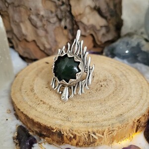 Bague Floral Or Etsy