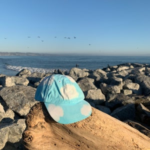 Sky Blue Cloud Baby Hat