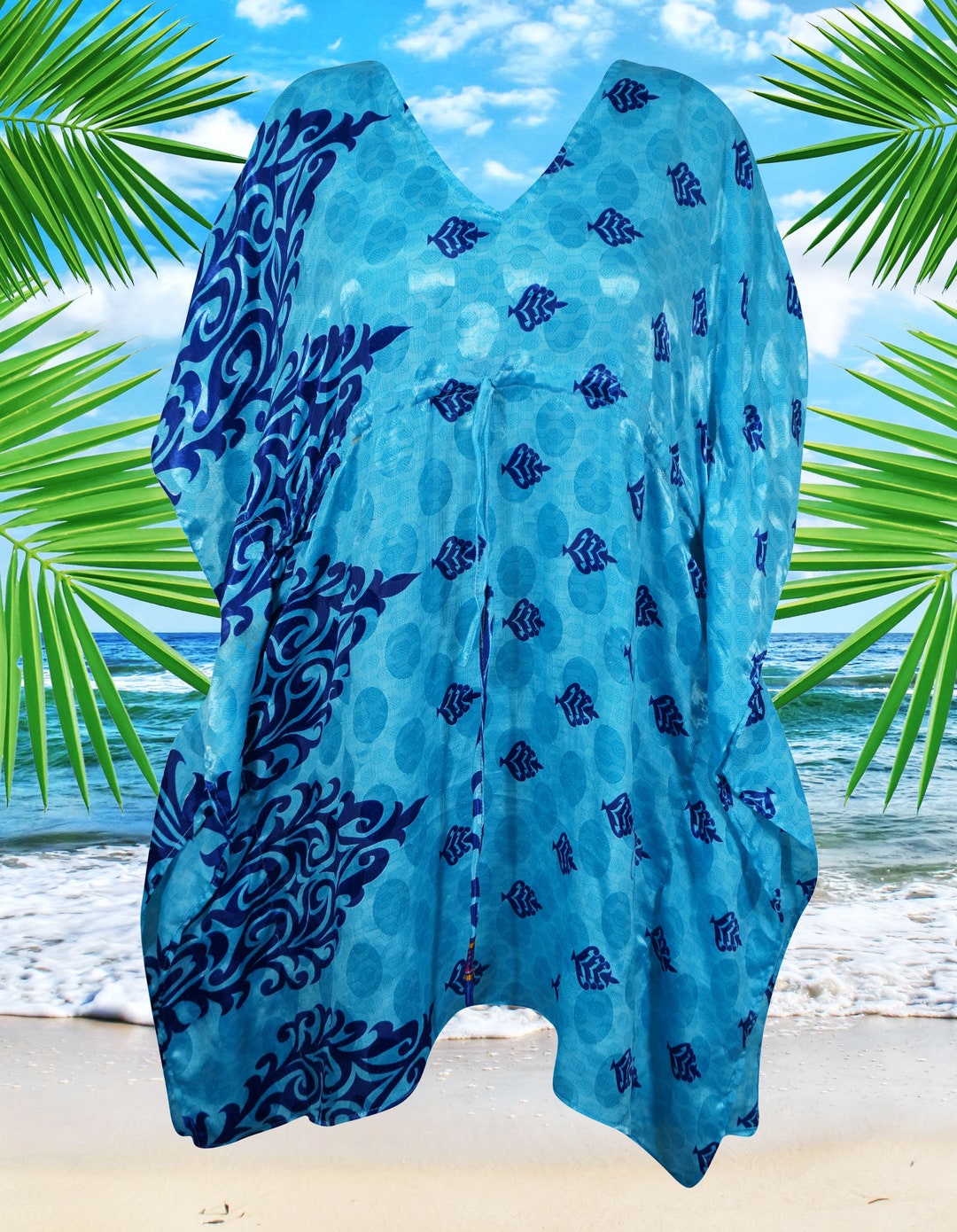 Blue Impressions Organic Jersey Kaftan