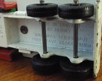 Vintage 1968 Matchbox Ford Heavy Wreck Truck No. 71 - Etsy