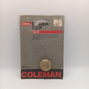NOS Coleman Replacement Filler Cap - Fits All Models of Coleman Camp Stoves and Lanterns