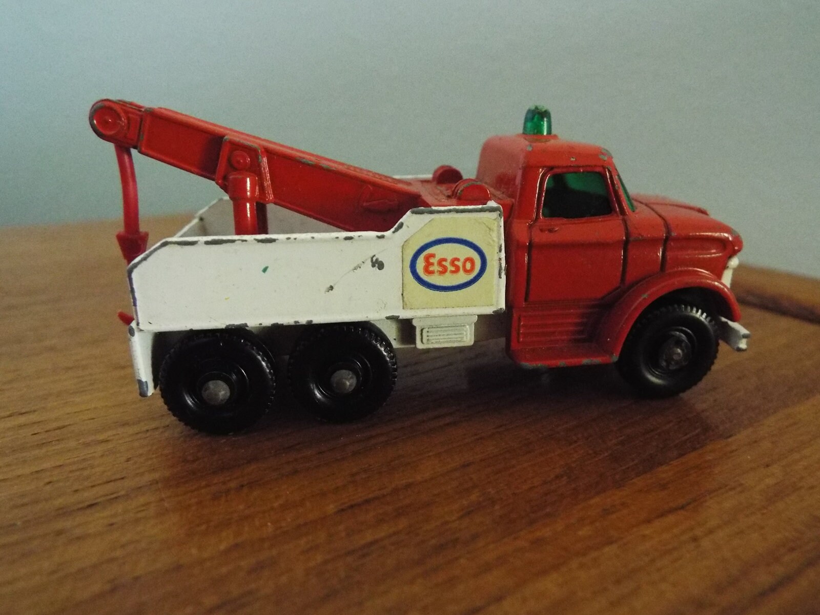 Vintage 1968 Matchbox Ford Heavy Wreck Truck No. 71. Green