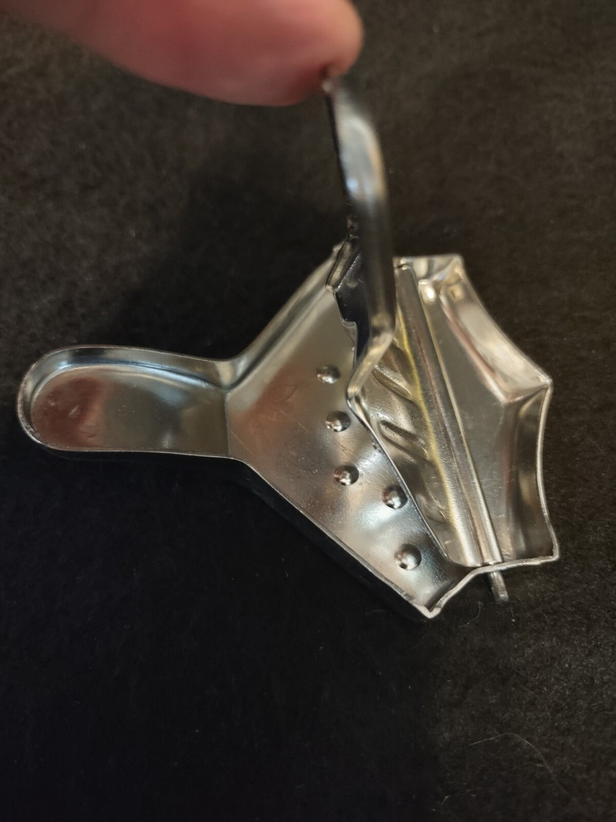 Vintage Stainless Steel Lemon Wedge Juicer Hong Kong Kitchen Etsy