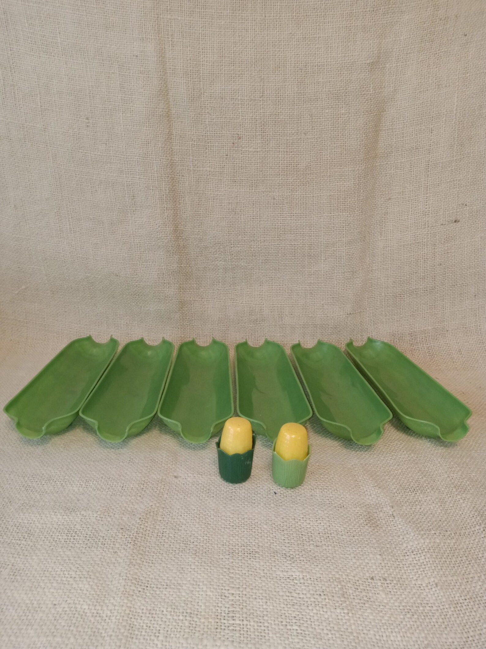 Vintage Corn on the Cob Plastic Holders with Corn on the Cob Etsy