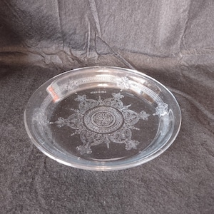 Fire-King Sapphire Blue Philbe Pie Plate 1940s - Vintage Glass Pie Pan - Vintage Fire King - MCM Kitchen - Baking
