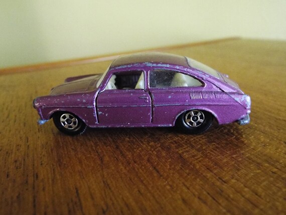 Vintage 1970 Matchbox Superfast Volkswagen 1600 TL No. 67 - Purple