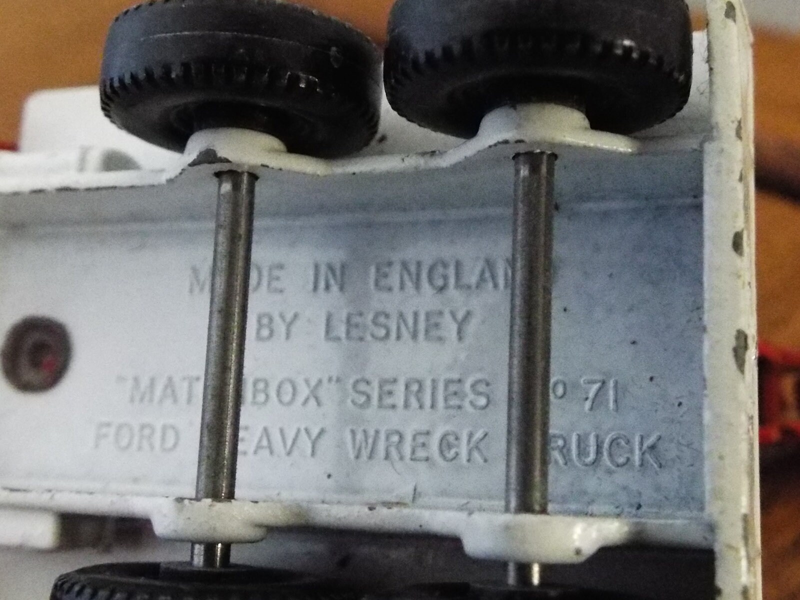 Vintage 1968 Matchbox Ford Heavy Wreck Truck No. 71. Green