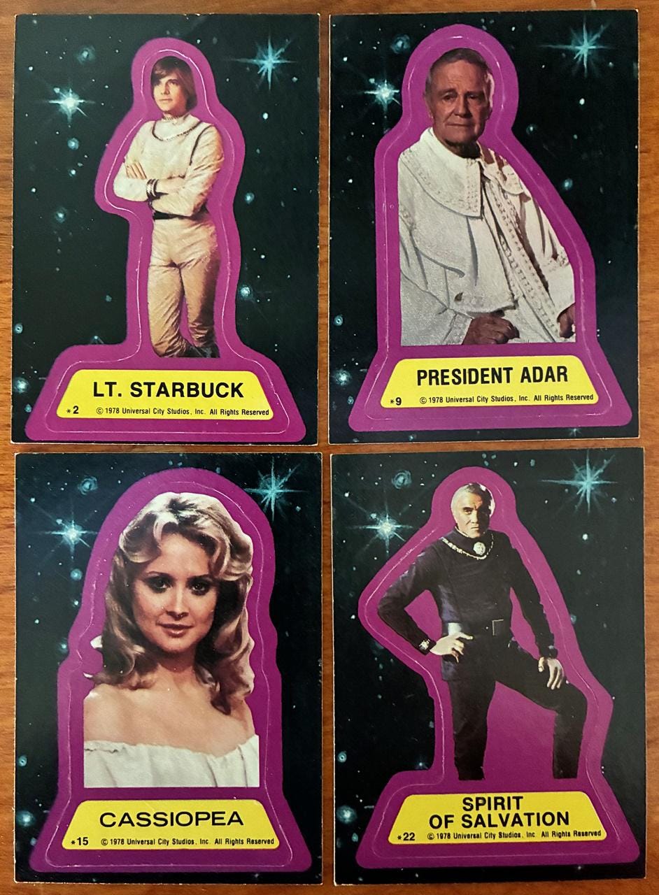 Battlestar Galactica Trading Cards - Etsy