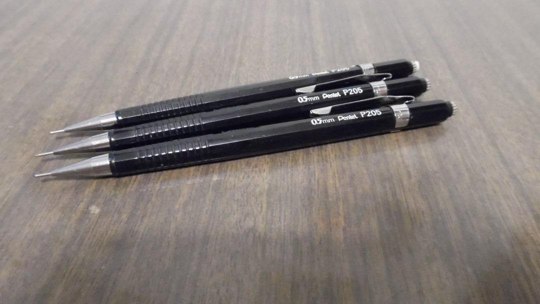 Vintage Pentel P205 0.5mm - Vintage Mechanical Pencil Japan - Vintage ...