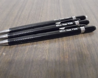 Vintage Pentel P205 Mechanical Pencil: 0.5mm Drafting Tool, Made
