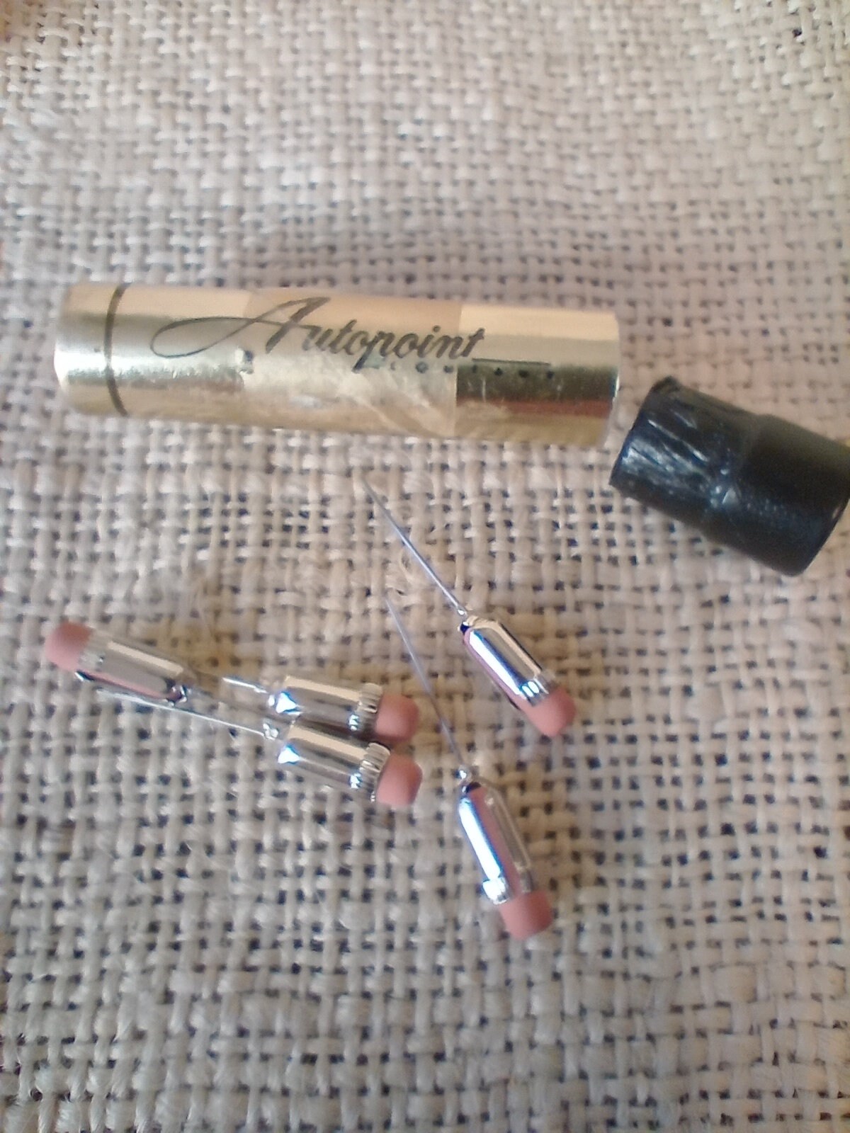 Vintage Autopoint Lead and Erasers From the 1950s and 1960s. Etsy