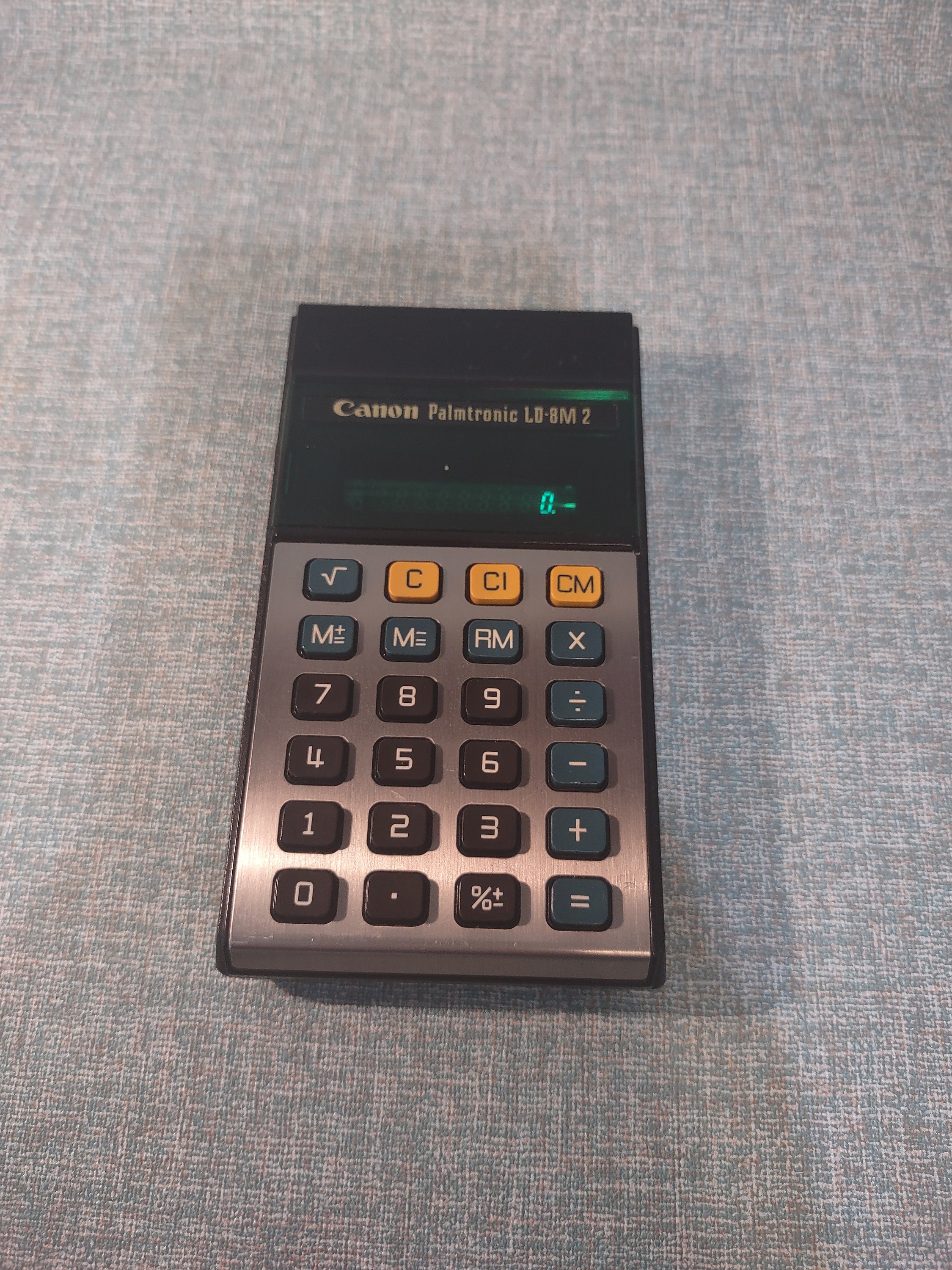 1970s Canon Palmtronic Calculator: Vintage Office Decor - Etsy