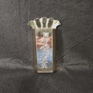 Brass Matchstick Holder with Striker - Hammered Brass Decorative Matches Holder - Fireplace Tools - MCM Decor
