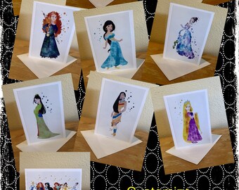 FREE SHIPPING! Warrior Princess NOTECARD