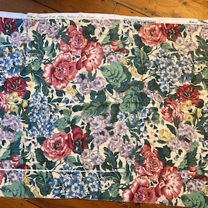 Vintage Sanderson Midhurst Furnishing Fabric