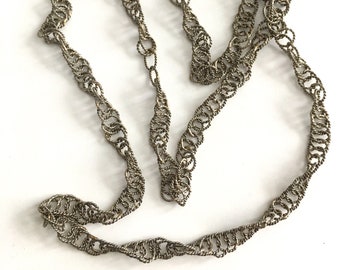Vintage Guatemalan Wedding Necklace Chain
