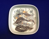 1970s Ivan Weiss Royal Copenhagen Fajence Dish