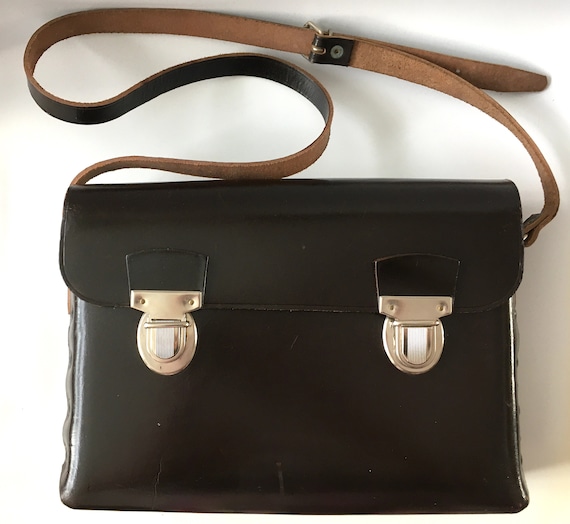 Vintage French SNCF Railway Uniform Workwear Bag.