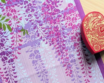 50cm Spring Wisteria Furoshiki Gift Wrapping